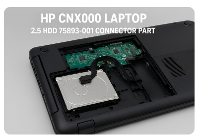 hp cnxooo laptop 2.5 hdd 75893-001 connector part